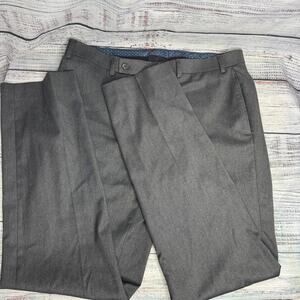 Lauren Ralph Lauren Mens Grey Slacks Trousers Dress Pants 36/34